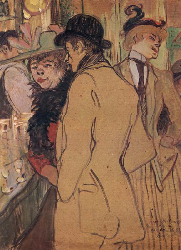 Alfred la Guigne, Henri  Toulouse-Lautrec